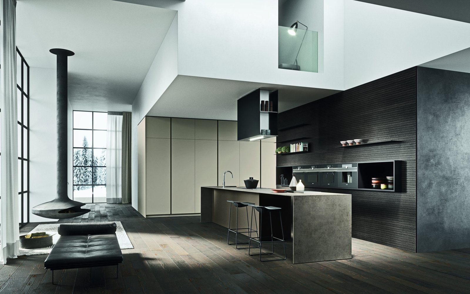 Pedini Vancouver Moka kitchen gallery image