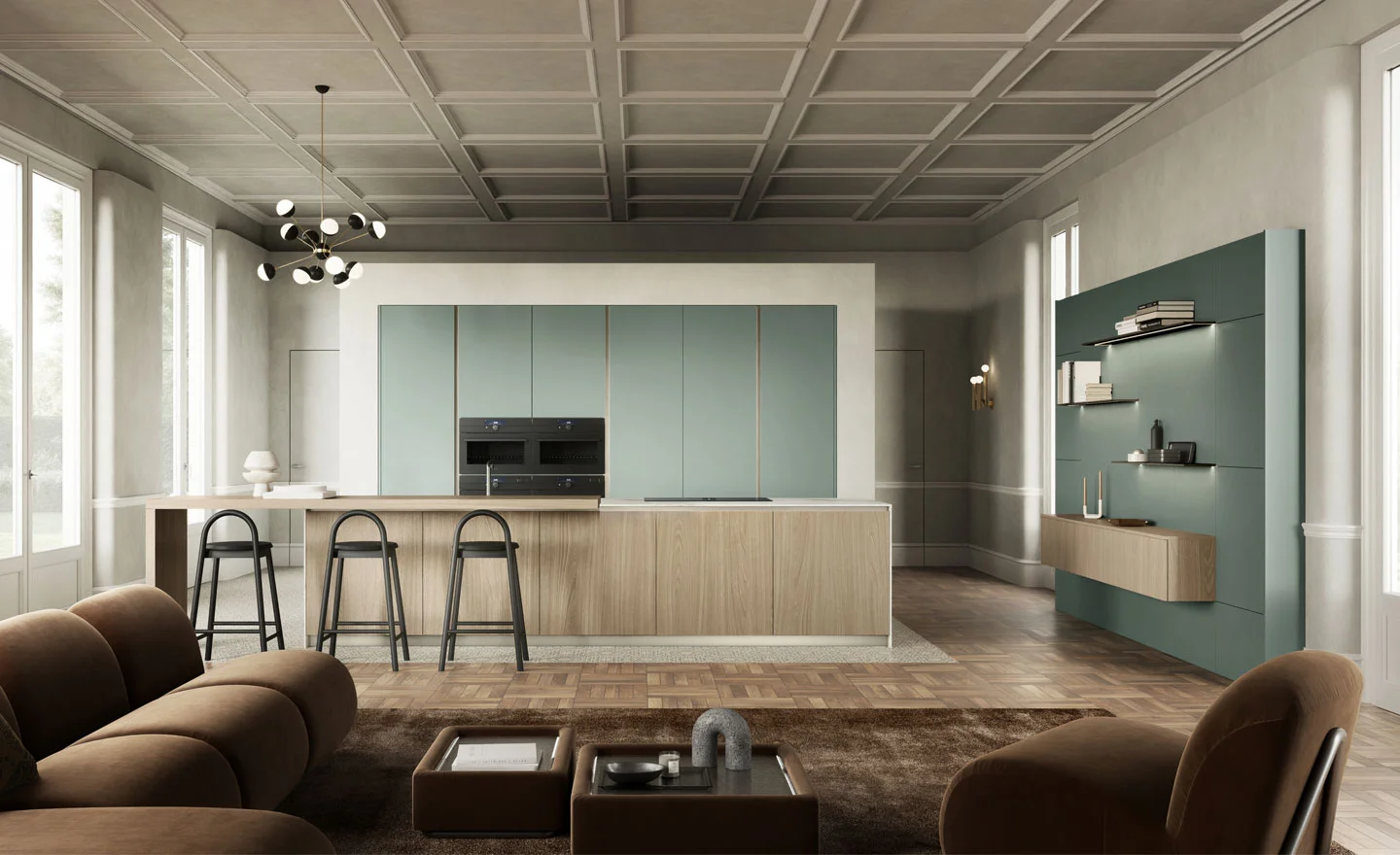 Pedini Vancouver modern kitchen gallery image