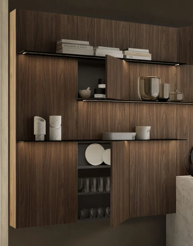 Pedini Vancouver Aroma Drawer cabinetry gallery image