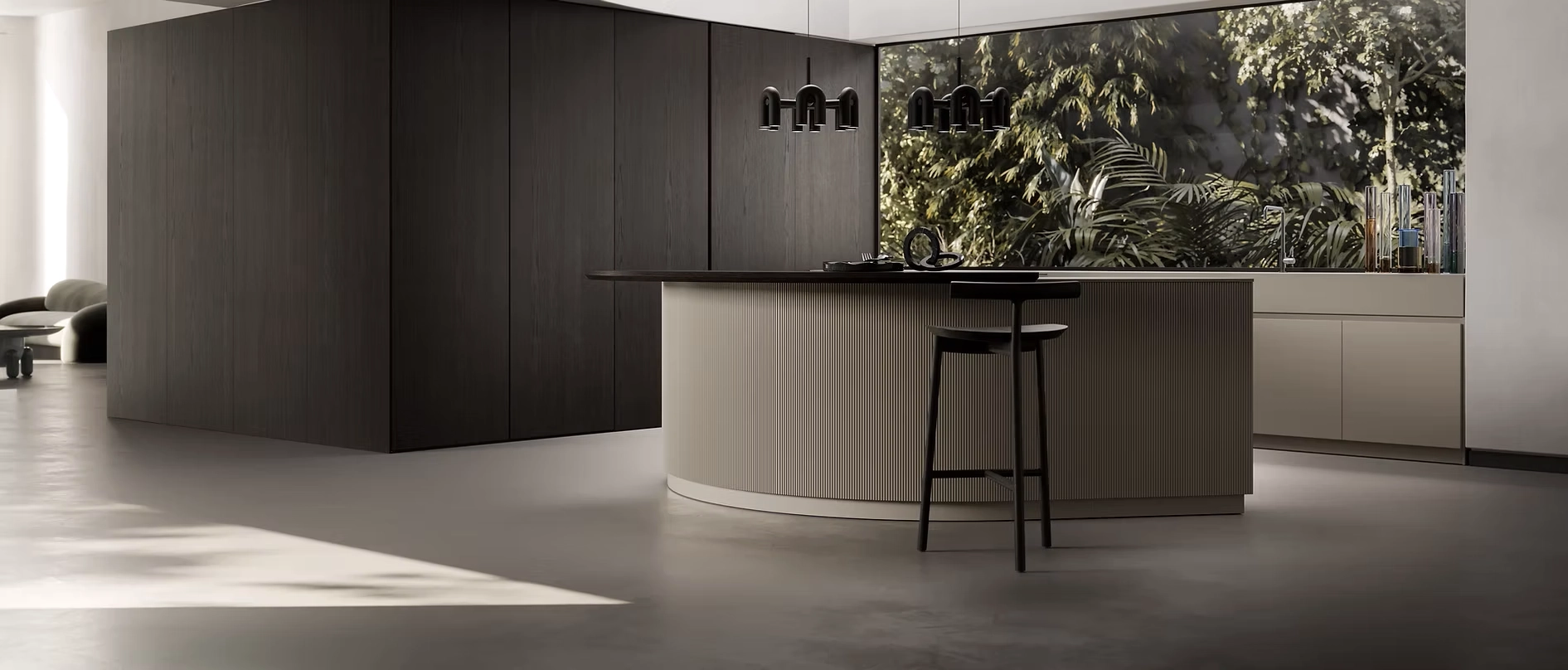 Pedini Vancouver Arke Shape kitchen gallery image